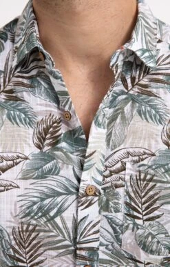 Chemise Confort à Motifs Imprimés -Haute couture k 53128025 at company KAKI CLAIR d2 104