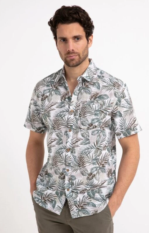 Chemise Confort à Motifs Imprimés