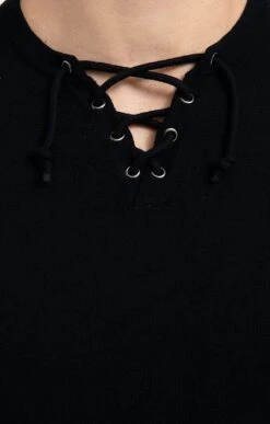 Pull Col Lacet -Haute couture k 54018003 at company MARINE d 2