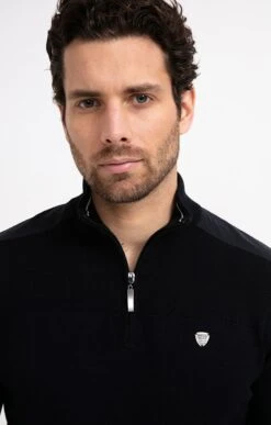 Pull Col Montant Zippé 7 Pull Col Montant Zippé -Haute couture k 54018005 at company MARINE o 2