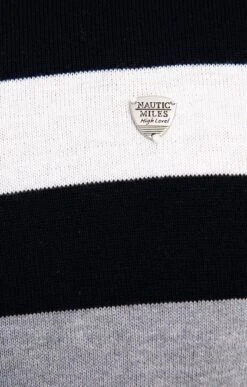 Pull Rayé -Haute couture k 54038002 at company TURQUOISE FONCE d1 49