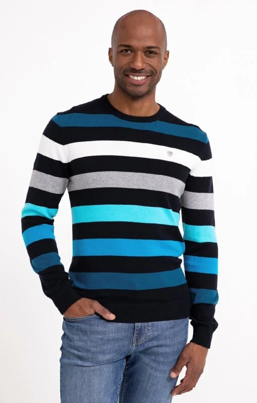 Pull Rayé