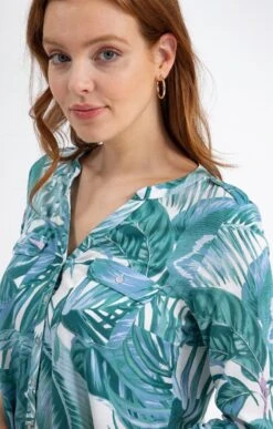 Chemise Col Mao Boutons Nacrés -Haute couture k 57230040 affinites ECRU d1 68