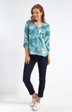 Chemise Col Mao Boutons Nacrés -Haute couture k 57230040 affinites ECRU o 68