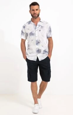 Bermuda Cargo Taille élastiquée 8 Bermuda Cargo Taille élastiquée -Haute couture k bermuda cargo taille elastiquee at company MARINE o 2