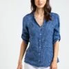 Blouse En Lin Avec Broderies