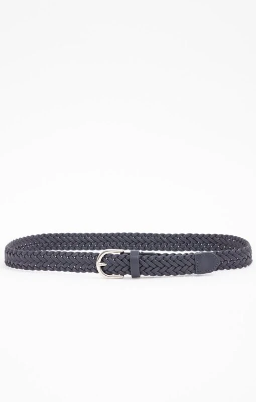 CEINTURE TRESSÉ PANTALON MARINE