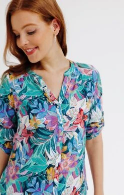 Chemise Col Mao En Coton 8 Chemise Col Mao En Coton -Haute couture k chemise col mao en coton affinites MARINE d1 2