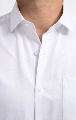 CHEMISE COUPE CONFORT BIBLANC 9 CHEMISE COUPE CONFORT BIBLANC -Haute couture k chemise coupe confort biblanc per l uomo BLANC d 48