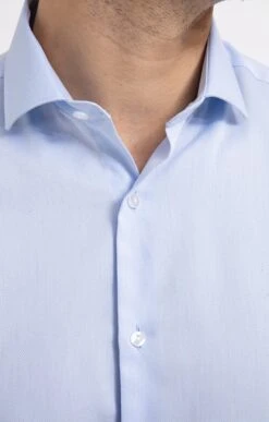 Chemise Manches Longues Coupe Ajustée 8 Chemise Manches Longues Coupe Ajustée -Haute couture k chemise manches longues coupe ajustee executive BLEU CIEL d 60