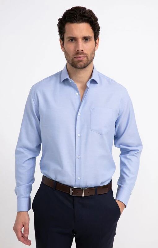 Chemise Manches Longues Coupe Confort