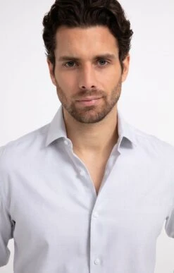 Chemise Manches Longues Coupe Regular 7 Chemise Manches Longues Coupe Regular -Haute couture k chemise manches longues coupe regular per l uomo GRIS CLAIR o 53