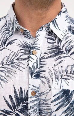 Chemise Regular à Motifs -Haute couture k chemise regular a motifs at company BLANC d 48