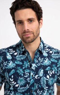 Chemise Regular à Motifs Imprimés -Haute couture k chemise regular a motifs imprimes at company MARINE o 2