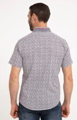 Haute couture -Haute couture k chemise regular a motifs imprimes studio BLANC back 48