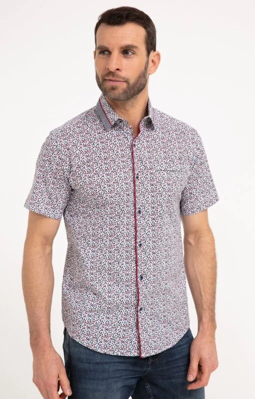 Chemise Regular à Motifs Imprimés