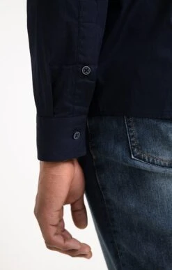 Chemise Regular Unie -Haute couture k chemise regular unie studio MARINE d3 2