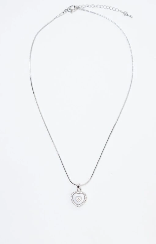 Collier Ras De Cou Pendentif Coeur