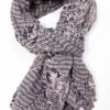 ÉCHARPE Tissée Motifs Imprimés