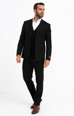 GILET DE COSTUME RICHARD -Haute couture k gilet de costume richard executive NOIR o 14