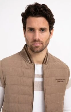 Gilet Sans Manches College -Haute couture k gilet sans manches college at company TAUPE d 11