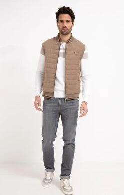 Gilet Sans Manches College -Haute couture k gilet sans manches college at company TAUPE o 11