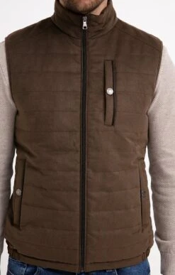 GILET SANS MANCHES LORY -Haute couture k gilet sans manches lory at company CAMEL d2 91
