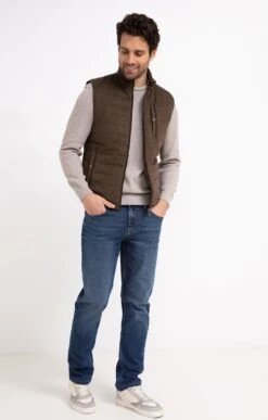 GILET SANS MANCHES LORY -Haute couture k gilet sans manches lory at company CAMEL o 91
