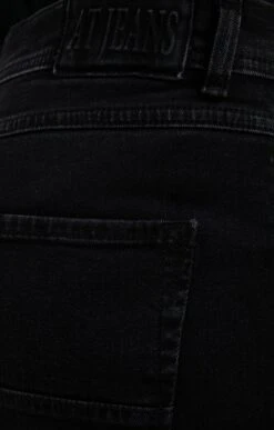 Jean Black -Haute couture k jean black at jeans NOIR d 14