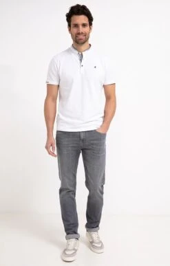 Jean Tony -Haute couture k jean tony at jeans GRIS CLAIR o 53