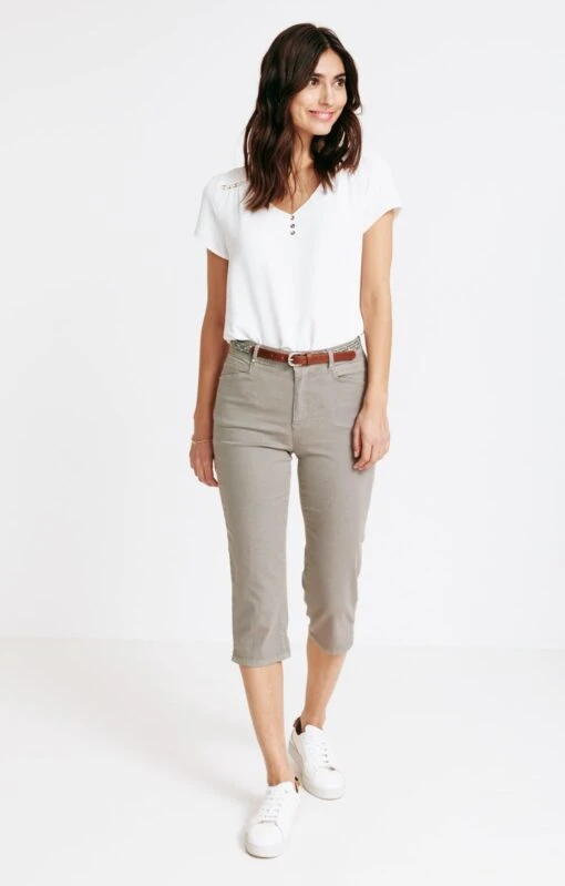 Pantalon Corsaire Avec Ceinture