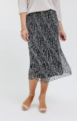 Jupe Longue Plissée 6 Jupe Longue Plissée -Haute couture k jupe longue plissee affinites NOIR o 14