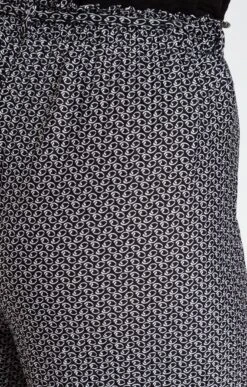 Pantacourt En Maille Plissée 9 Pantacourt En Maille Plissée -Haute couture k pantacourt en maille plissee affinites NOIR d2 14