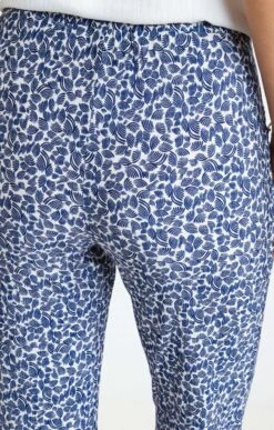 Pantacourt Plissé Forme Jogging -Haute couture k pantacourt plisse forme jogging armand thiery femme MARINE d2 2