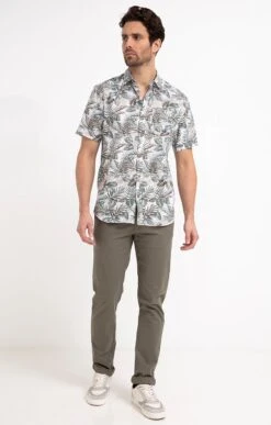 Pantalon Chino Marius -Haute couture k pantalon chino marius at company KAKI o 12