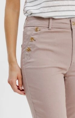 Pantalon Coton Avec Détail Pont -Haute couture k pantalon coton avec detail pont armand thiery femme GREGE d1 78