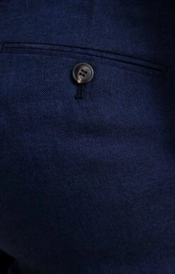 Pantalon De Costume LITTORALE 9 Pantalon De Costume LITTORALE -Haute couture k pantalon de costume ajuste per l uomo BLEU DUR d1 46