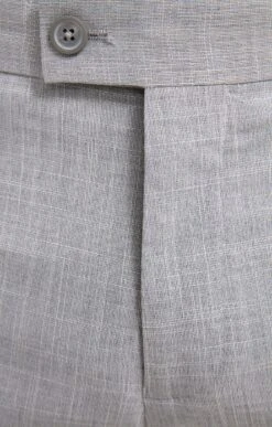Pantalon De Costume CHIARO -Haute couture k pantalon de costume ajuste per l uomo GRIS CLAIR d2 53
