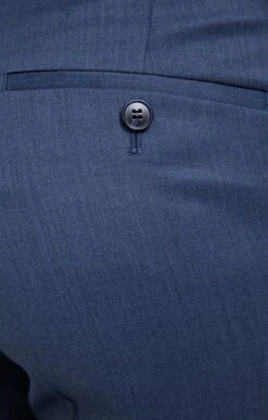 Pantalon De Costume LEONARD -Haute couture k pantalon de costume c leonard executive BLEU d 45