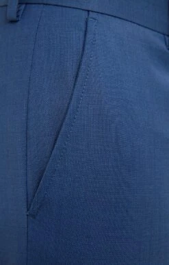 Pantalon De Costume PAVONE -Haute couture k pantalon de costume pavone per l uomo BLEU d2 45