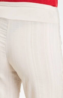 Pantalon Droit Esprit Jogging -Haute couture k pantalon droit esprit jogging affinites BEIGE d2 44