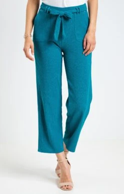 Pantalon En Maille Plissée 7 Pantalon En Maille Plissée -Haute couture k pantalon en maille plissee armand thiery femme CANARD o 62