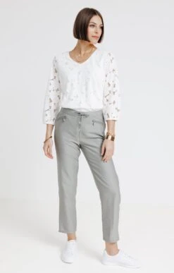 Pantalon Fluide Avec Zip