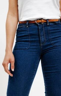 Pantalon Jean Avec Poches Charpentier -Haute couture k pantalon jean avec poches charpentier affinites BLEU d1 45