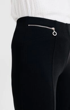 Pantalon Ville Avec Détail Zip 7 Pantalon Ville Avec Détail Zip -Haute couture k pantalon ville avec detail zip affinites NOIR d1 14