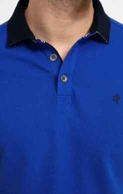 Polo Manches Courtes ADT -Haute couture k polo manches courtes adt at company BLEU DUR d 46