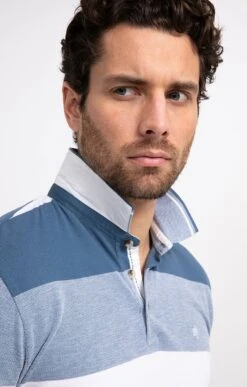 Polo Manches Courtes Bluray -Haute couture k polo manches courtes bluray at company BLEU d2 45