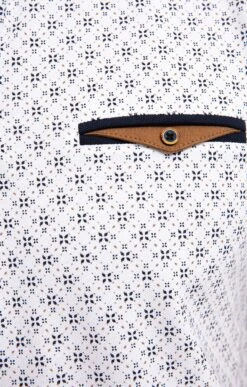 Polo Manches Courtes Deco -Haute couture k polo manches courtes deco at company BLANC d1 48