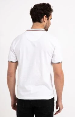 Polo Manches Courtes Jacky 6 Polo Manches Courtes Jacky -Haute couture k polo manches courtes jacky at company BLANC back 48