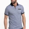 Polo Manches Courtes Jacquard